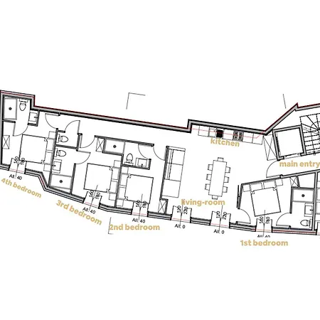 Particulier Marceau - - New - Walk To La Croisette 公寓